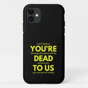Funda Para iPhone 11 Adiós sarcástica, estás muerta para nosotros, trab