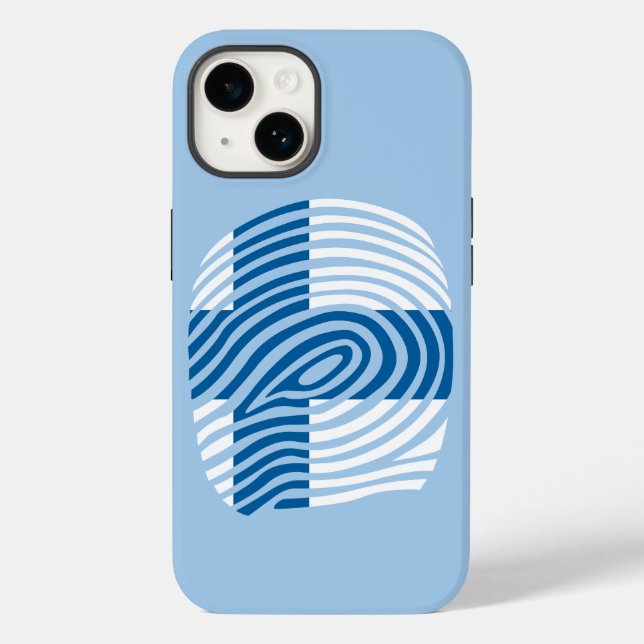 Funda De Case-Mate Para iPhone ADN de Finlandia (Reverso )