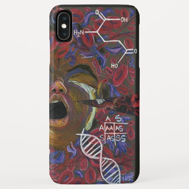 Funda De Case-Mate Para iPhone ADN de las células falciformes (Reverso)