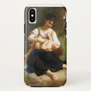 Funda Para iPhone X Adolphus Niño y Adolescente por William Bouguereau