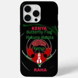 Funda Para iPhone 15 Pro Max Adoptar el orgullo keniano con estilo
