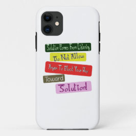 Funda Para iPhone 11 ¡Adopte Una Relación Amada Hacia La Solución! Comp