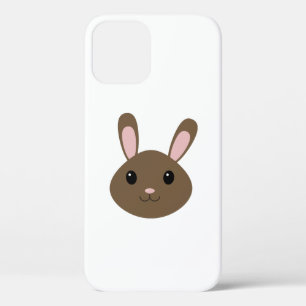 Funda Para iPhone 12 Adorable Brown Bunny