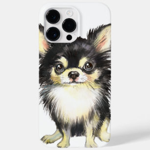 FUNDA PARA iPhone 14 PRO MAX DE Case-Mate ADORABLE CHIHUAHUA PUPPG PERRO DE LARGO PELO