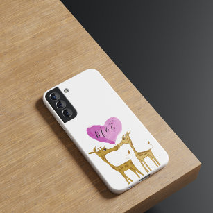 Funda Para iPhone 14 Pro Max De Case-Mate Adorables amantes de la jirafa