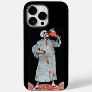 Funda Para iPhone 14 Pro Max De Case-Mate Adorables Halloween Skeleton Beber sangre