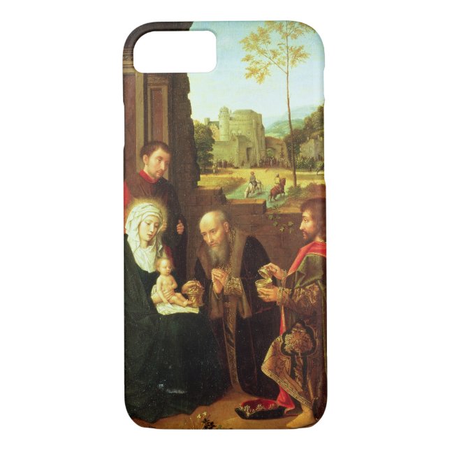 Funda De Case-Mate Para iPhone Adoración de unos de los reyes magos (Reverso)