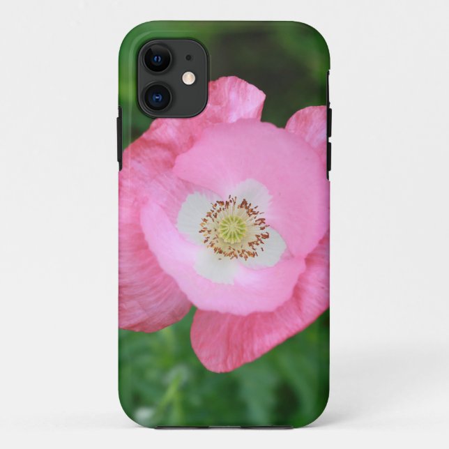 Funda De Case-Mate Para iPhone Adormidera rosa (Reverso)
