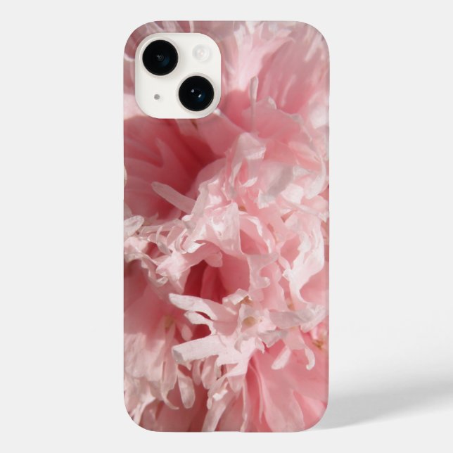 Funda De Case-Mate Para iPhone Adormidera rosa pálida bonito (Reverso )