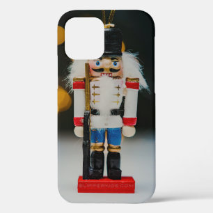 Funda Para iPhone 12 Pro Adorno clásico de Navidad cascanueces de SlipperyJ