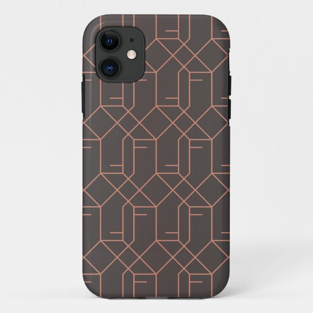 Funda De Case-Mate Para iPhone Adornos de Lujo 21 (Reverso)