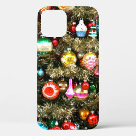 Funda Para iPhone 12 Pro Adornos Navideños Vintage