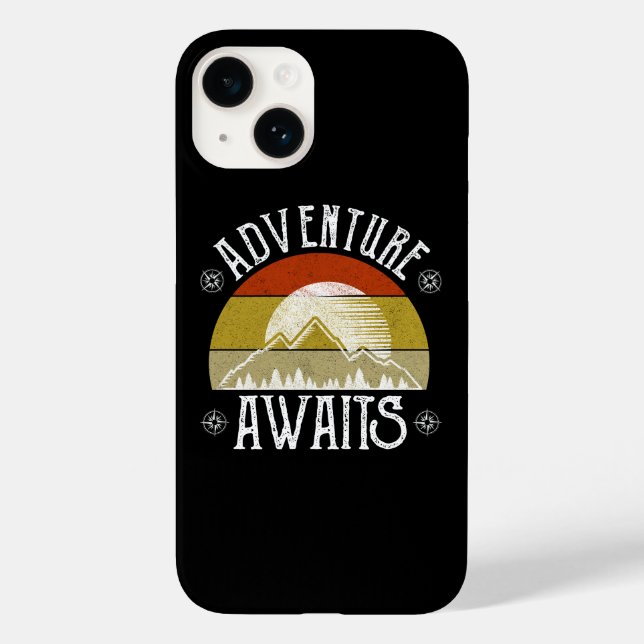 Funda De Case-Mate Para iPhone Adventure Awaits (Reverso )