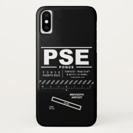 Funda Para iPhone X Aeropuerto PSE de Mercedita
