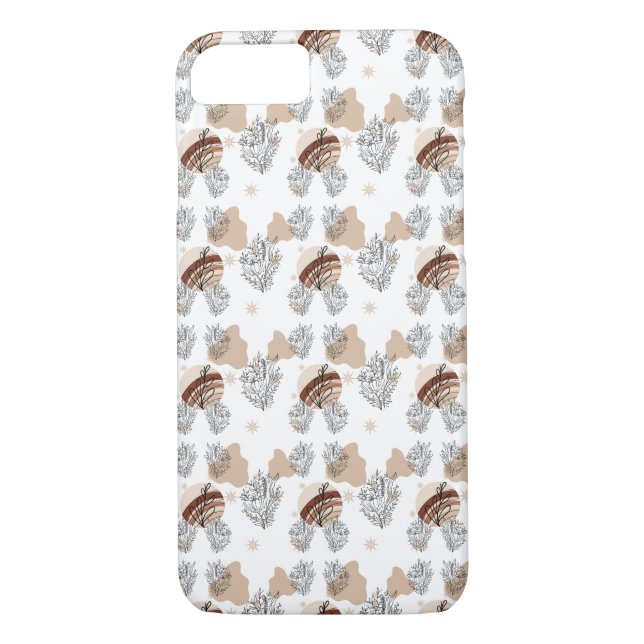 Funda De Case-Mate Para iPhone Aesthetic Boho Wildflowers Flowers  (Reverso)