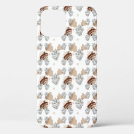 Funda Para iPhone 12 Aesthetic Boho Wildflowers Flowers 