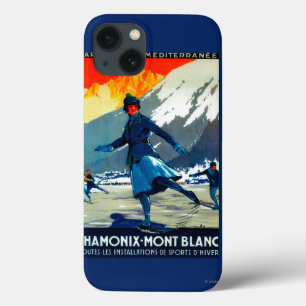 Funda Para iPhone 13 Afiche de cosecha Chamonix-Mont BlancEuropa