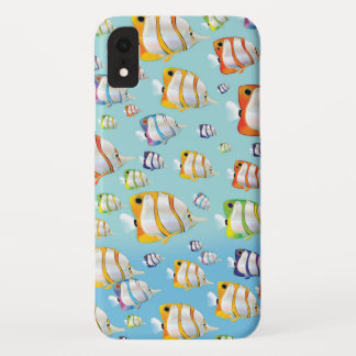 Funda Para iPhone XR Afiche de viaje de peces tropicales de Australia