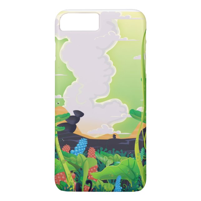 Funda De Case-Mate Para iPhone Afiche de viaje de Venus Adventure. (Reverso)