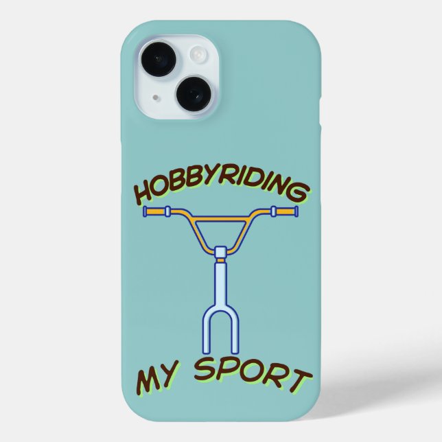 Funda De Case-Mate Para iPhone Afición Montar Mi Deporte (Reverso )