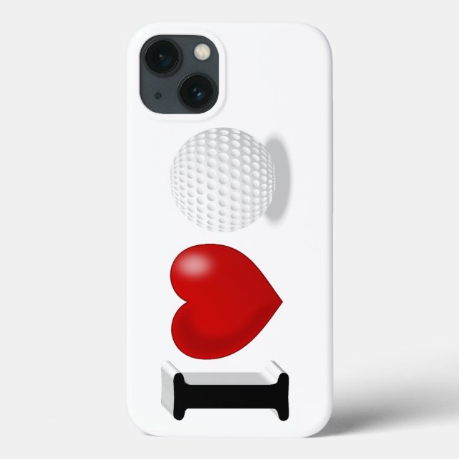 Funda De Case-Mate Para iPhone Aficionado del golf  (Reverso)