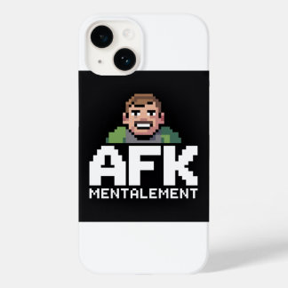 Funda Para iPhone 14 De Case-Mate AFK Mentalement Chibi Gamer Pixel Art