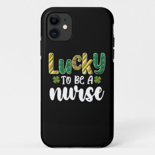 Funda Para iPhone 11 Afortunada de ser enfermera día de San Patricio