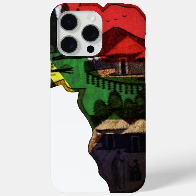 Funda De Case-Mate Para iPhone África (Reverso )