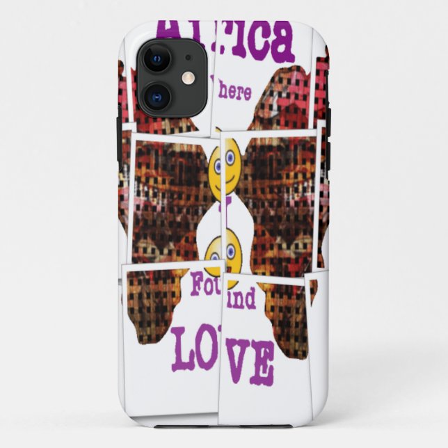 Funda De Case-Mate Para iPhone África es donde encontré amor (Reverso)