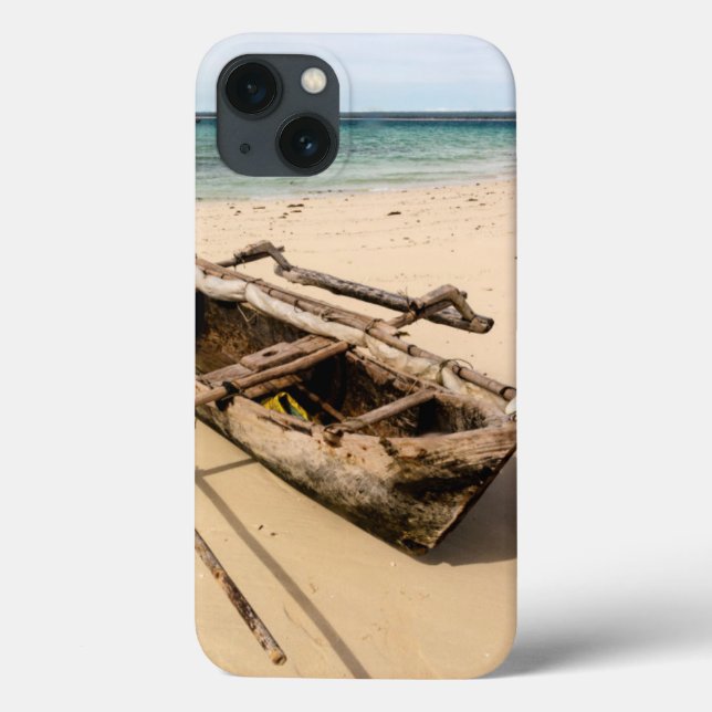 Funda De Case-Mate Para iPhone África, Mozambique, isla Mogundula (Reverso)