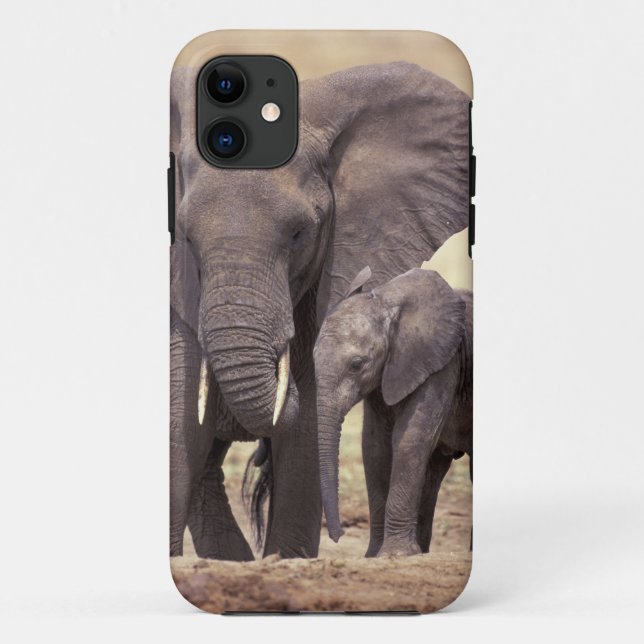 Funda De Case-Mate Para iPhone África, Tanzania, Parque Nacional Tarangire. 2 (Reverso)