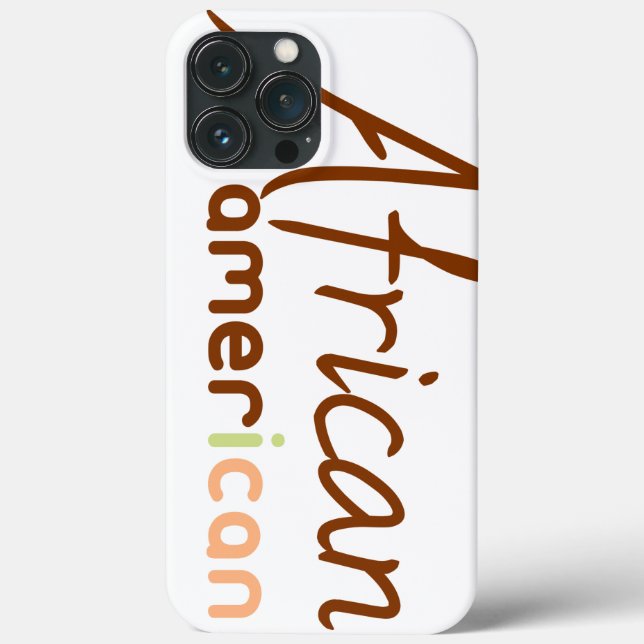 Funda De Case-Mate Para iPhone Afroamericano (Reverso )
