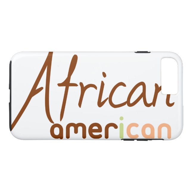 Funda De Case-Mate Para iPhone Afroamericano (Reverso (horizontal))