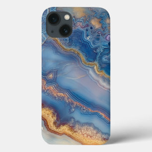 Funda Para iPhone 13 Agante de encaje azul