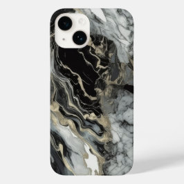 Funda Para iPhone 14 De Case-Mate Ágata de mármol inspiró textura de lujo
