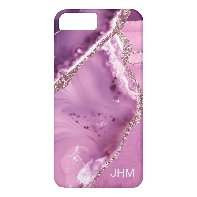 Funda De Case-Mate Para iPhone Ágata Púrpura (Reverso)