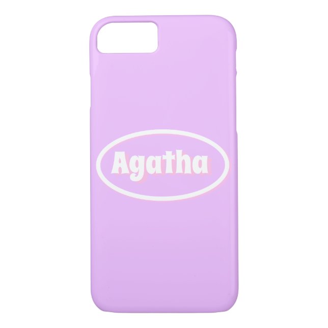 Funda De Case-Mate Para iPhone 'Agatha' (Reverso)