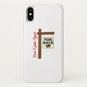 Funda Para iPhone X Agente inmobiliario