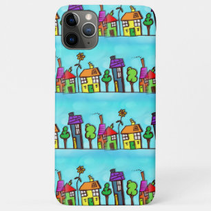 Funda Para iPhone 11 Pro Max Agente Inmobiliario Azul Adorable