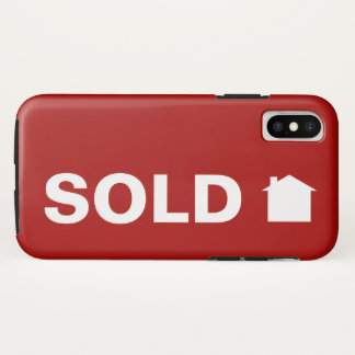 Funda Para iPhone X Agente Inmobiliario de Diseño Moderno