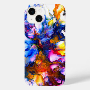 Funda Para iPhone 14 De Case-Mate Agentes vibrantes de arte fluido