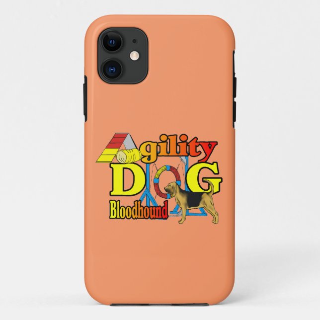 Funda De Case-Mate Para iPhone Agilidad Bloodhound (Reverso)