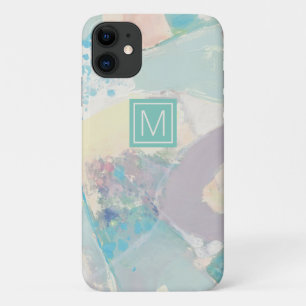 Funda Para iPhone 11 ¡Agrega tu inicial   Pastel de rock blanco