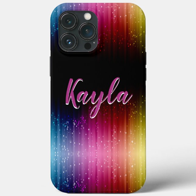 Funda De Case-Mate Para iPhone Agrega tu nombre (Reverso )