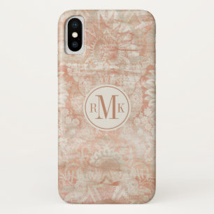 Funda Para iPhone X ¡Agrega tus iniciales   Garnet Weft