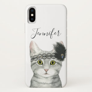 Funda Para iPhone X Agregar su nombre  Gato de descarga