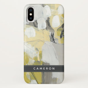 Funda Para iPhone X Agregar su nombre Niebla Citron