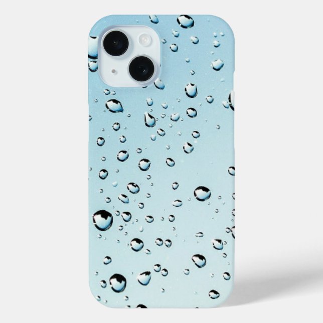 Funda De Case-Mate Para iPhone Agua con burbujas (Reverso )
