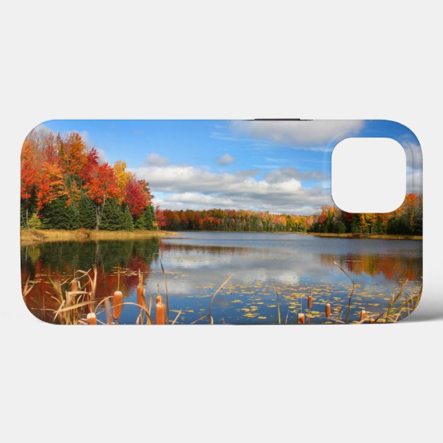 Funda De Case-Mate Para iPhone Agua | Lago Mabel Canadá (Reverso (Horizontal))