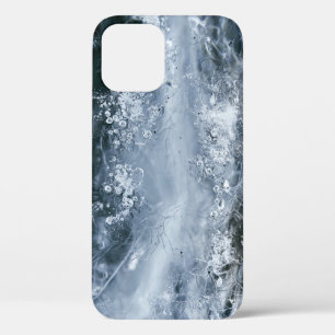 Funda Para iPhone 12 Agua salpicada en fondo blanco